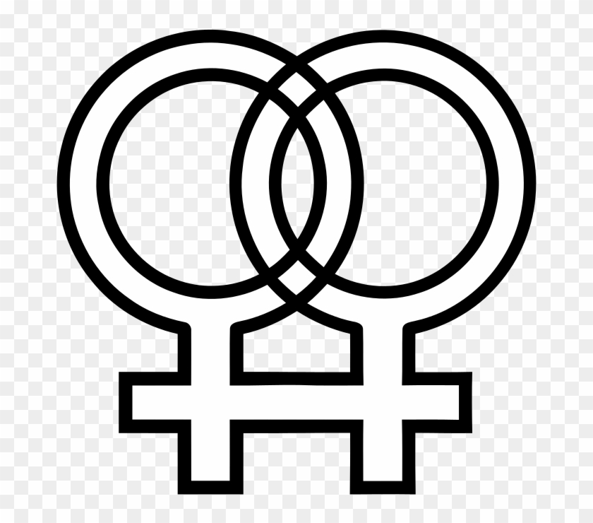 Linked Female Symbols - Simbolo Masculino Y Femenino #859055