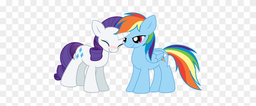 My Little Pony Friendship Is Magic Images My Little - Rarity Rainbow Dash Ship Gen #860470
