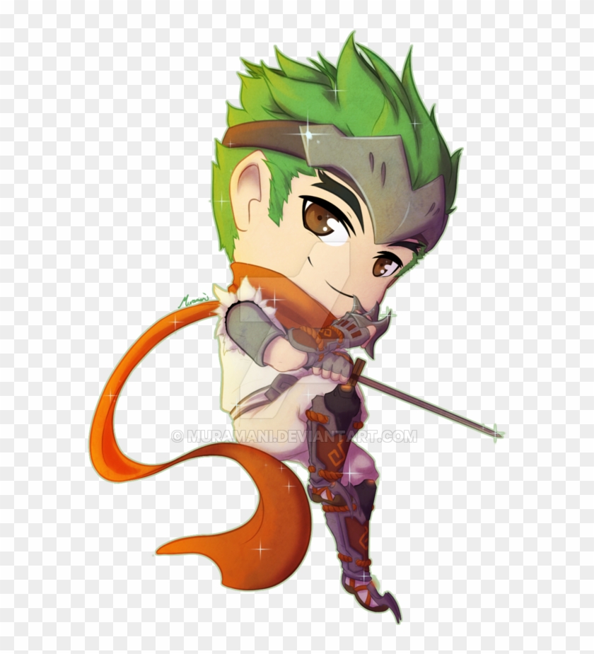 Genji Chibi By Muramani - Genji Chibi Png #861132