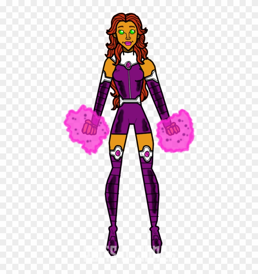 Teen Titans Redesign By Parisnjones - Starfire #861662