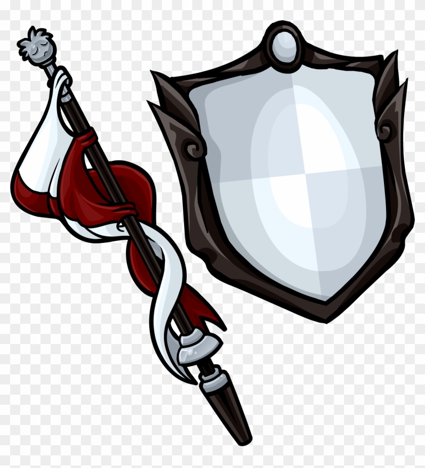 Staff And Shield - Icon #159154