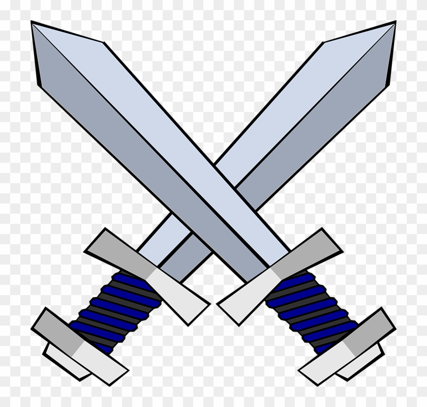 Medieval Crossed Swords