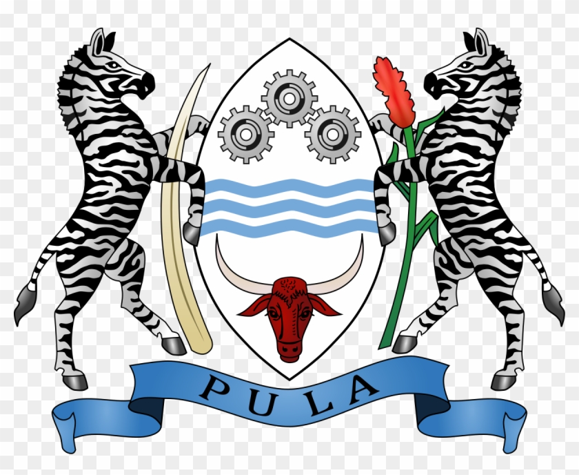 Coat Of Arms Of Botswana - Botswana Coat Of Arms #159836