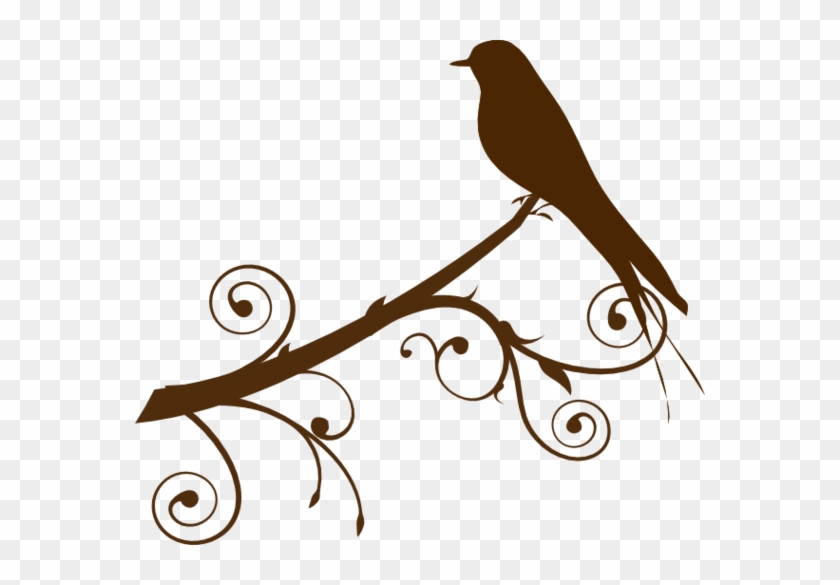 Free Vector Mockingbird Clip Art Clipart To Use - Bird On Branch Clipart #160467