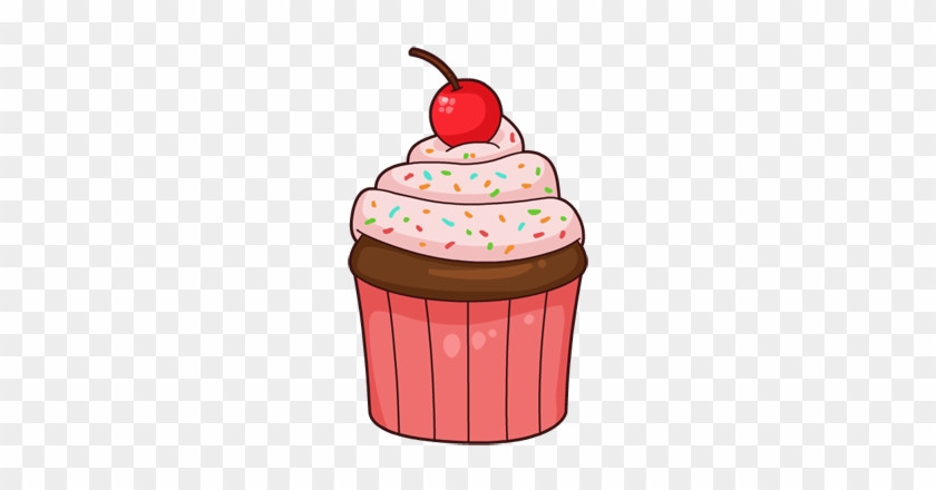 Free To Use Amp Public Domain Cupcake Clip Art - Cartoon Cupcake #160646