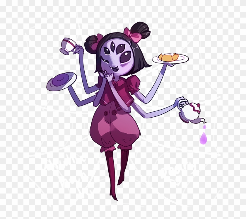 Spider Clipart Transparent - Undertale Muffet Png #160752