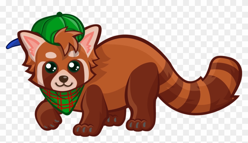 Red Panda Clip Art - Red Panda Clip Art #160995