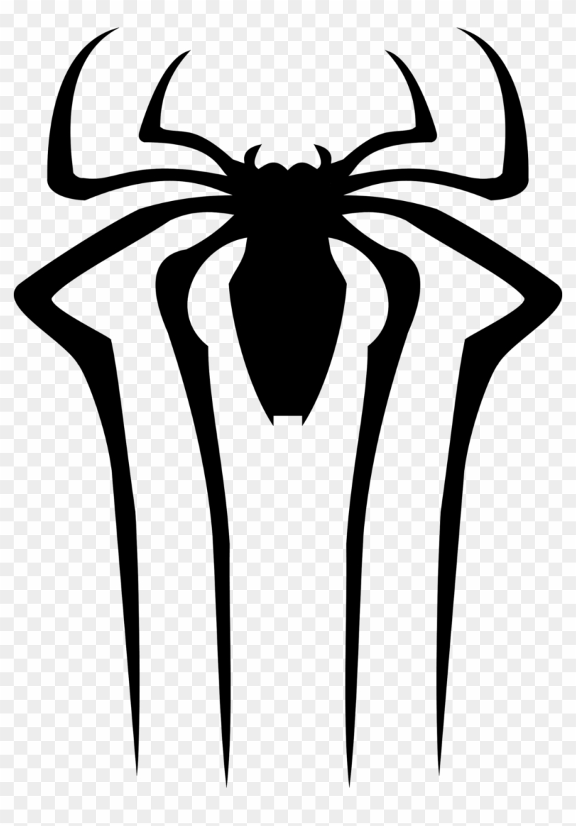 Spider Clipart Spiderman Logo - Spider Man Logo Sketch - Free