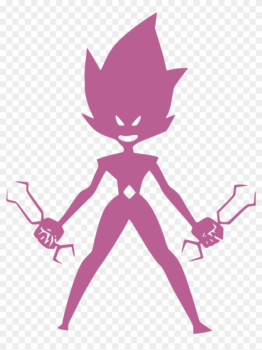 Pink Diamond Silhouette Luxenroar - Steven Universe Pink Diamond #863055