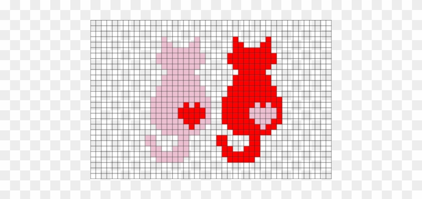 Cats Pixel Art Brik Cute Pixel Art Grid Free Transparent Png Clipart Images Download