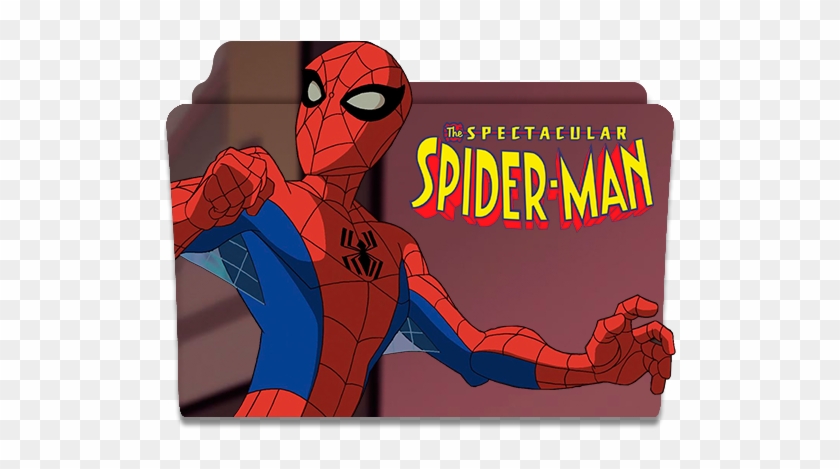 Spectacular Spider-man Folder Icon By Am4r4u - Spectacular Spider Man -  Free Transparent PNG Clipart Images Download