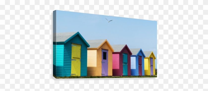 Colourful Buildings In A Row With Boarded Up Windows - Colourful Buildings In A Row With Boarded Up Windows #865468