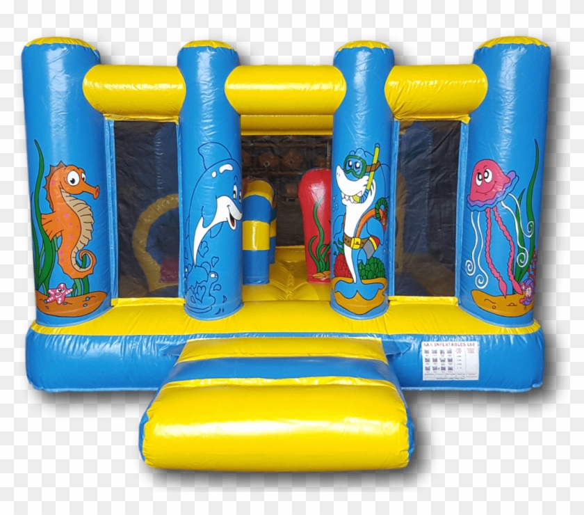 Ocean / Under The Sea Midi Bouncy Castle For Sale Aaa1144 - Castle #865713