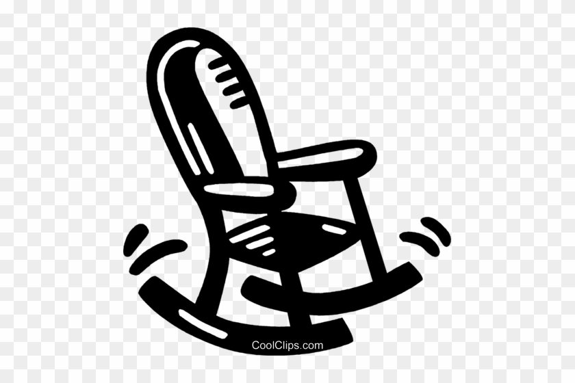 Rocking Chair Royalty Free Vector Clip Art Illustration - Rocking Chair ...