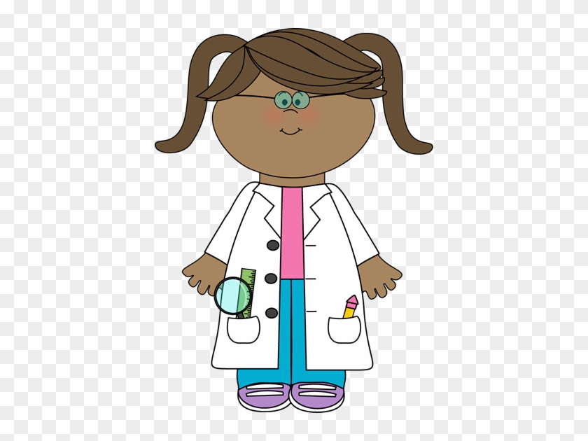 Science Clip Art - Clipart Girl #866094