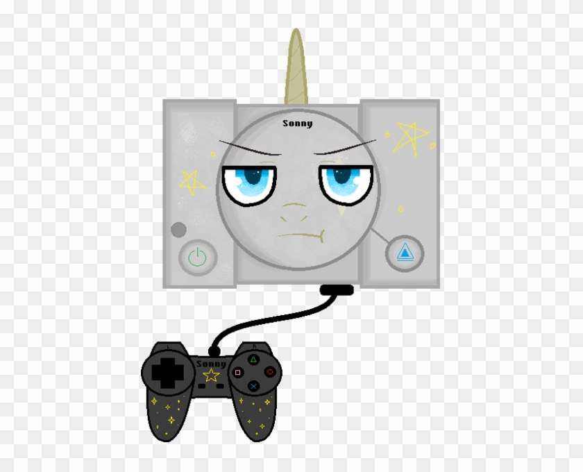 Spoppytea, Playstation, Pony, Safe, Sony, Unicorn - Game Controller #866275