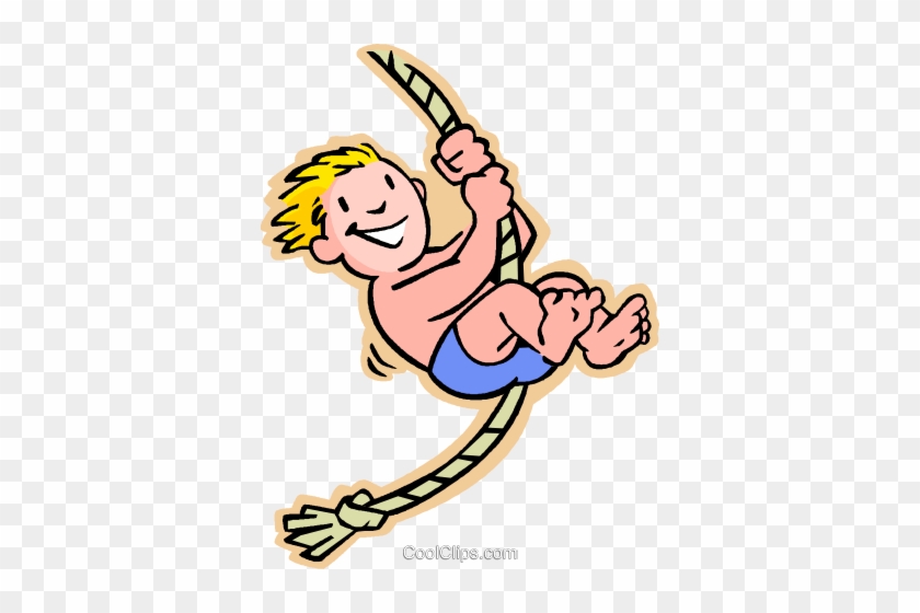 Children - Swing On A Rope Clipart #866651