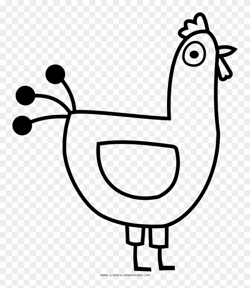 Rooster Coloring Page - Drawing #866893