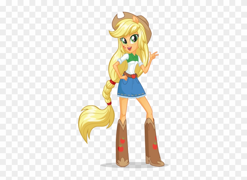 Векторы Изначальных Equestria Girls - My Little Pony Equestria Applejack #867418