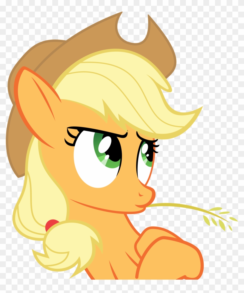 Applejack Leaning By - Apple Jack Png #867450