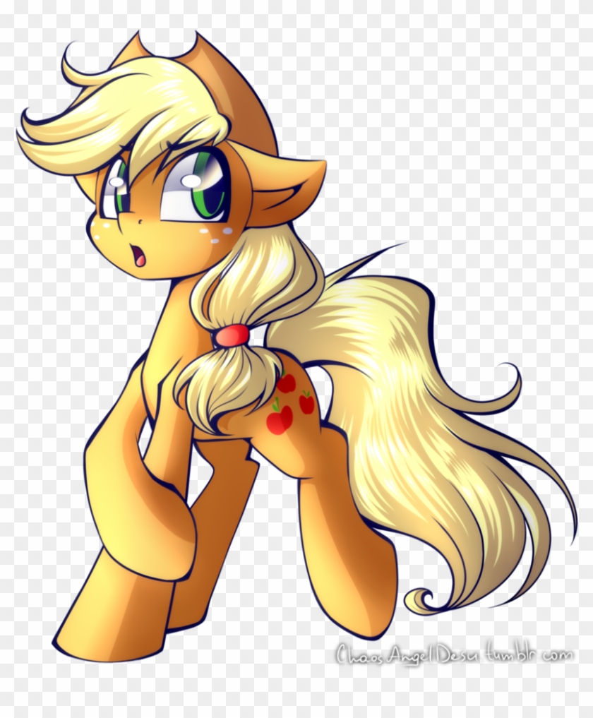 Surprised Applejack By Chaosangeldesu - Comics #867744