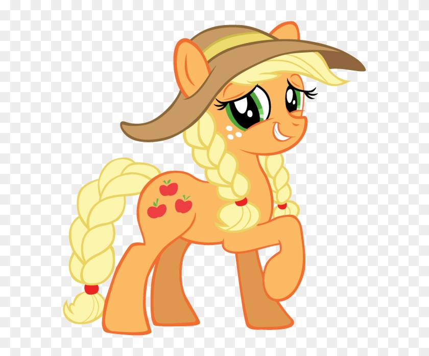 Alternate Hairstyle, Applejack, Artist - Cartoon #867925