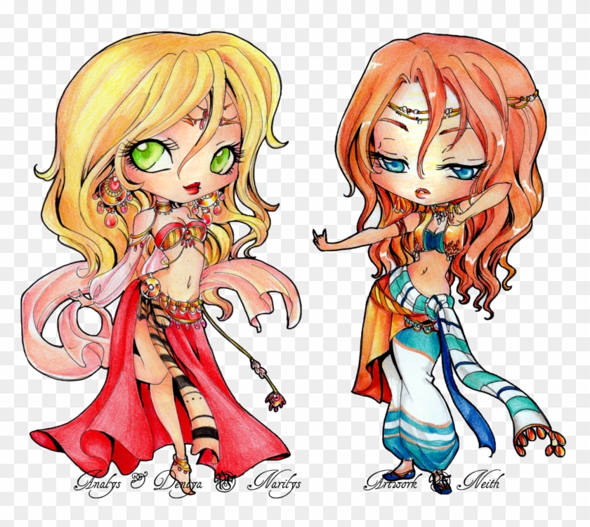 Analys Deniya Here Is A Two Chibi Commissions For , - Cartoon #868106