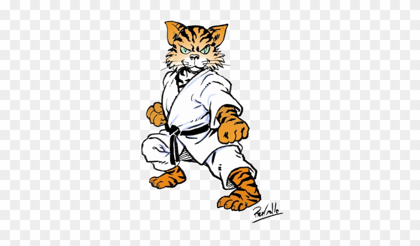 karate tiger clipart images