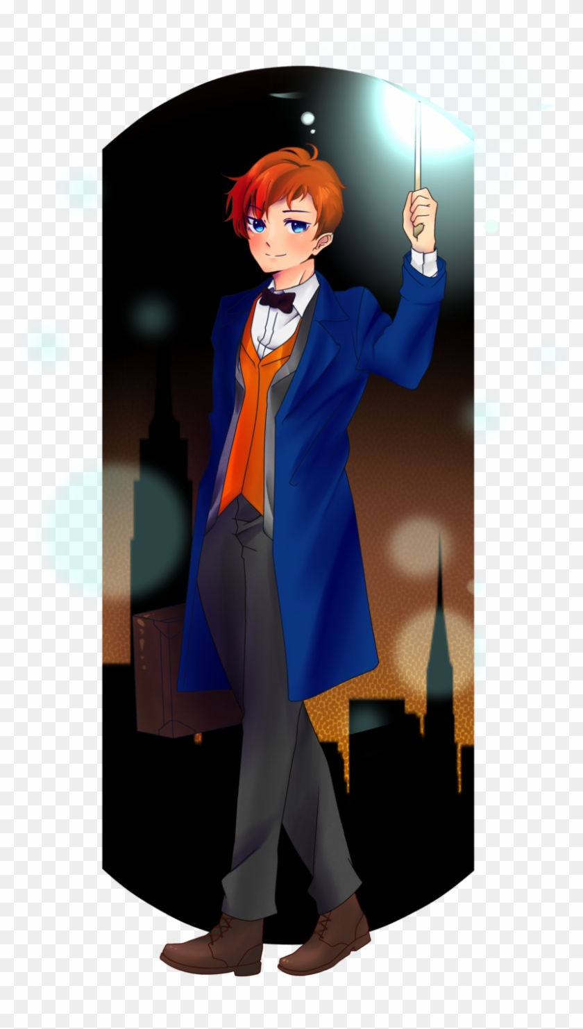 Http - //dangaso - Deviantart - Com/art/newt Scamander - Formal Wear #868666