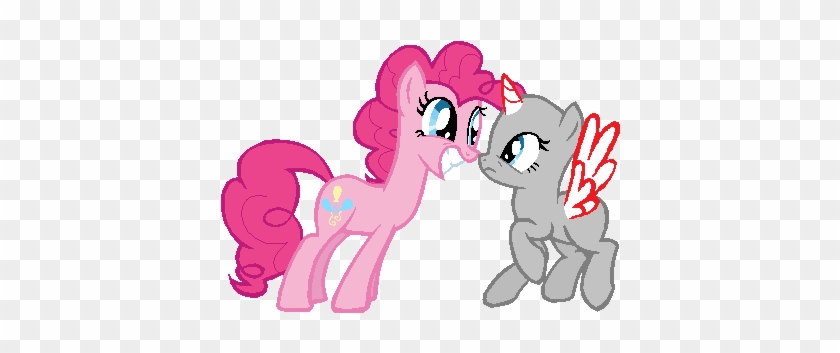 Your Oc Meeting Pinkie Pie By Caecii - شخصية ماي ليتل بوني بدون شعر #870523