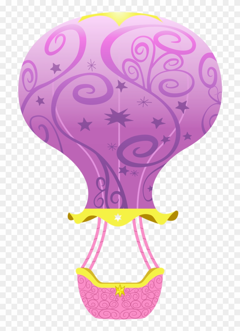 Mlp Fim Hot Air Balloon Vector By Baraniruchu - My Little Pony Balloon Ride #870604