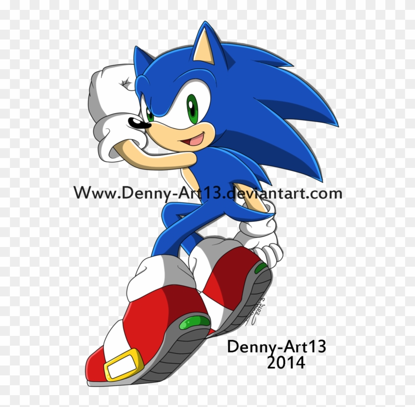 Sonic The Hedgehog By Denny-art13 - Cartoon #870622