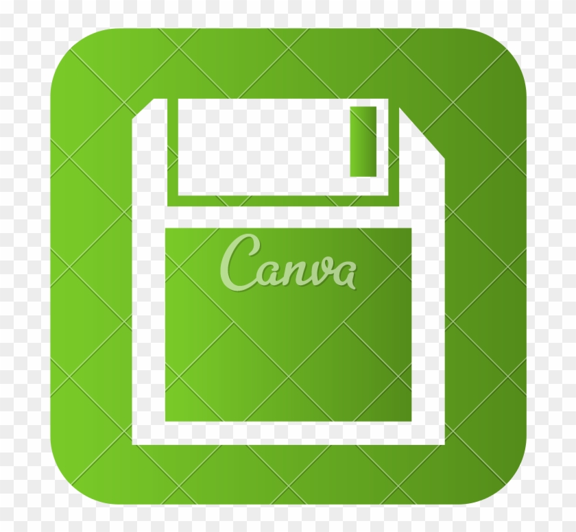 Diskette Icon Image - Canva #871179