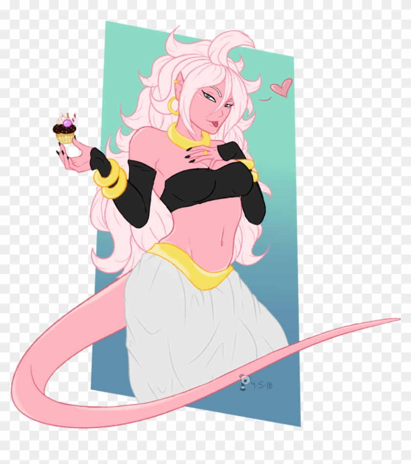 'it's Time To Eat ~' Android 21 Fanart By - Drawing #871329