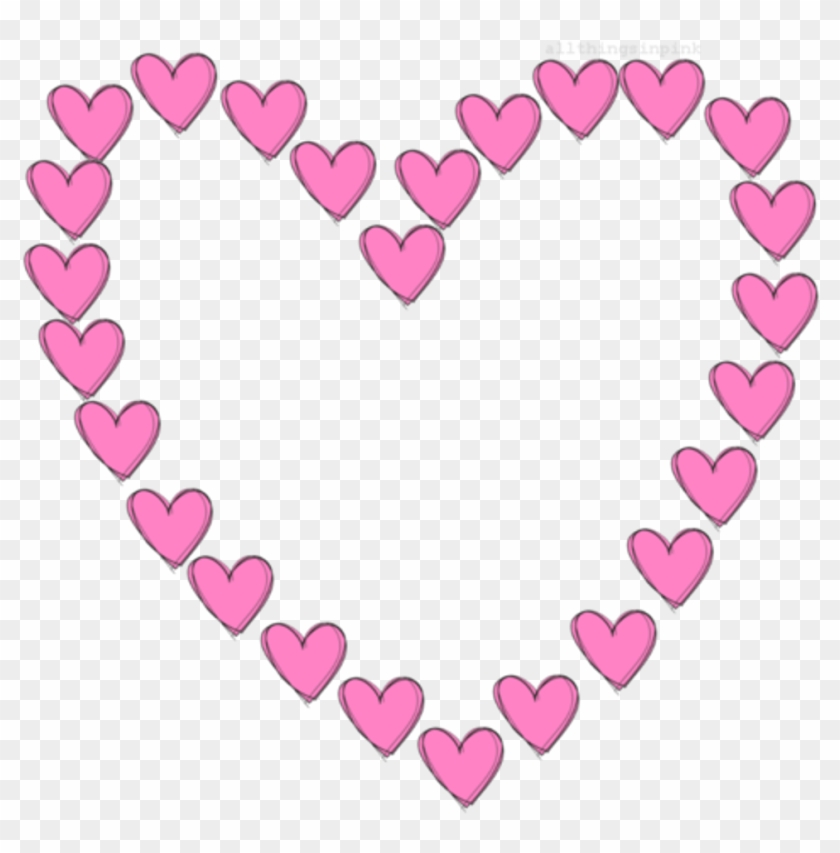 Pink Heart Tumblr Png - Free Transparent PNG Clipart Images Download