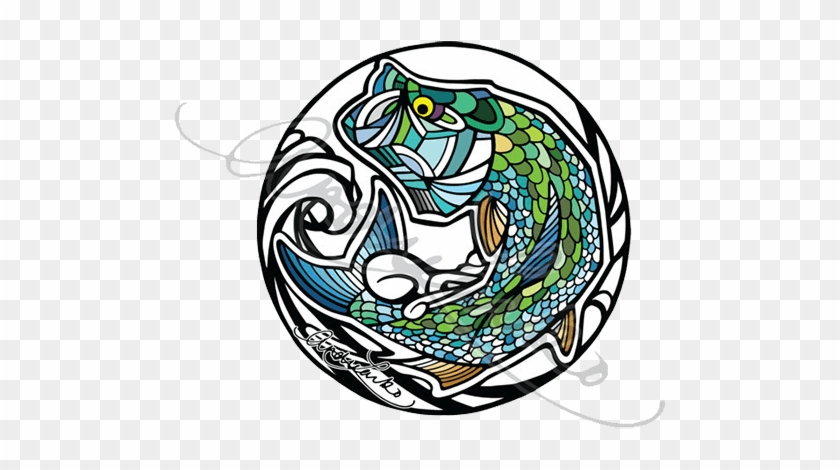 Image Result For Cartoon Tarpon - Sticker #872983