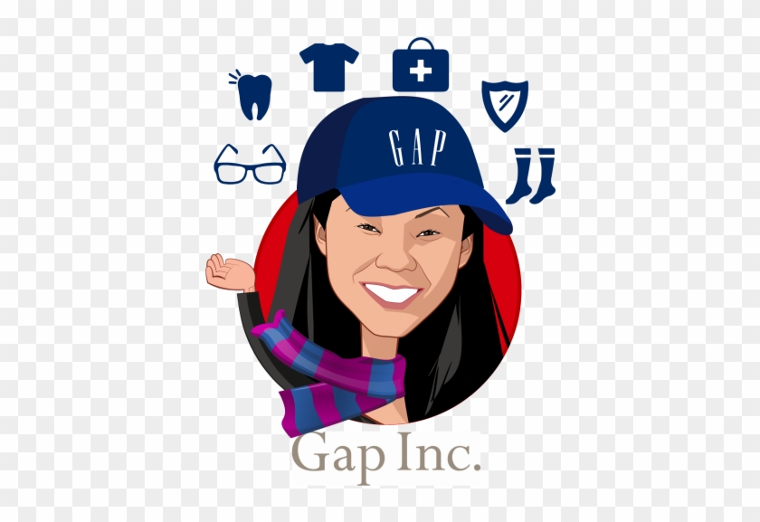 Overlay Caricature Of Jeni Chih, Who Is Speaking At - Gap Inc #873719