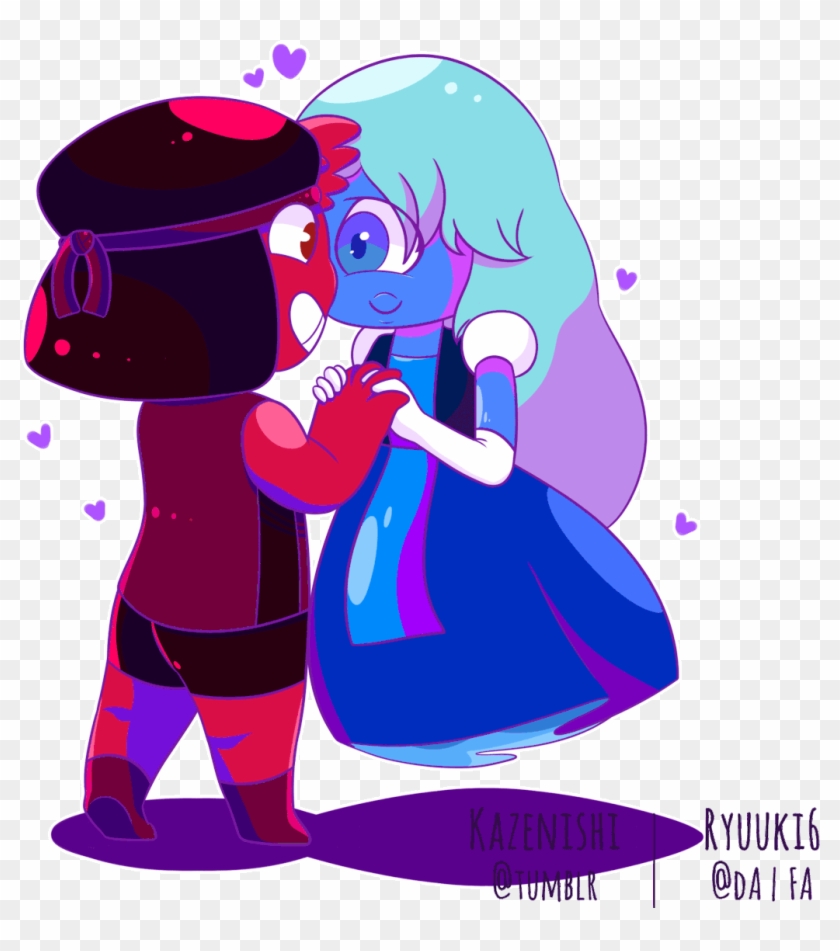 Rupphire By Ryuuki-k - Steven Universe Rupphire Gif #874024