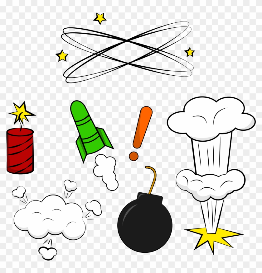 Comics Bomb Clip Art - Clip Art #874183