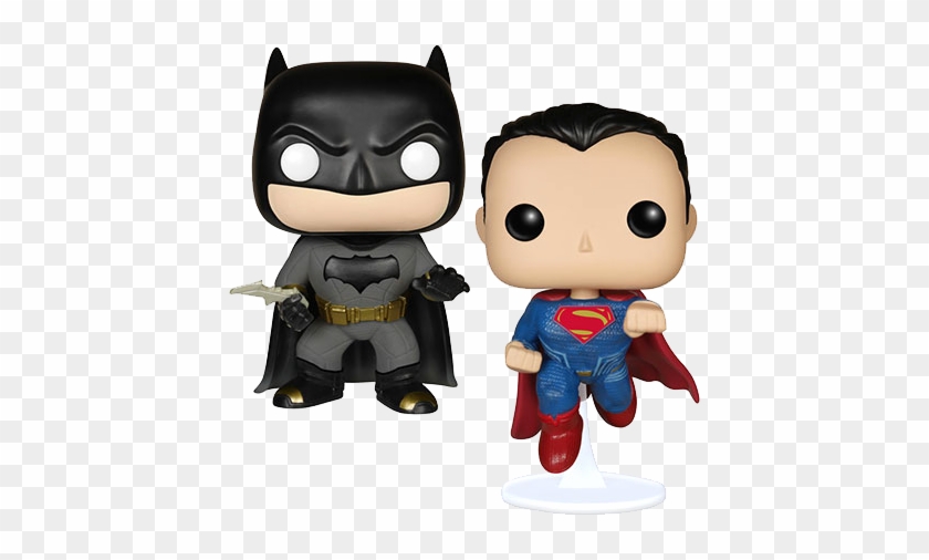 Batman Vs Superman (first To Market) (2-pack) - Funko Batman Vs Superman  Batman Pop Vinyl - Free Transparent PNG Clipart Images Download