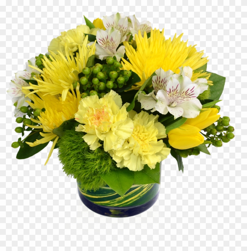 Image - Green And Yellow Florwers #875688