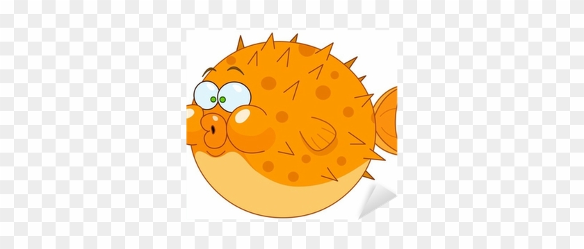 Cartoon Blowfish #875725