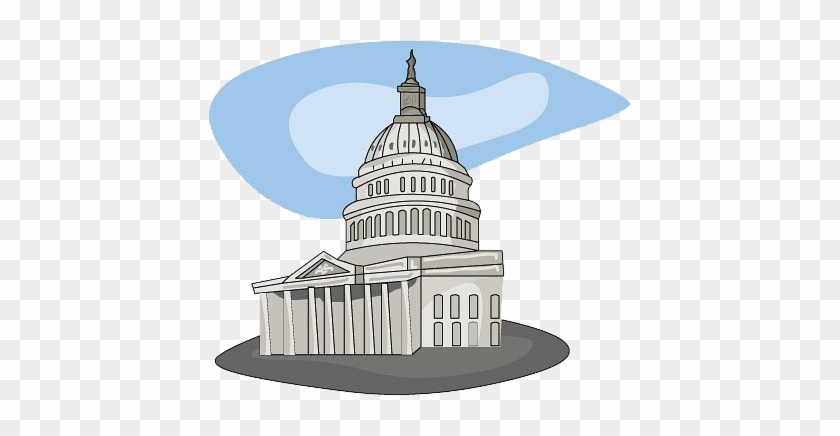 White House Png Transparent Image - White House Clipart Png #875851