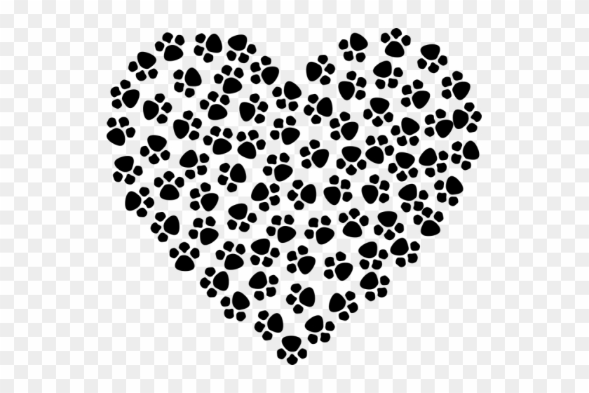 You Are These And So Much More, My Own Little Pet Store, - Paw Print Heart Clipart #876632
