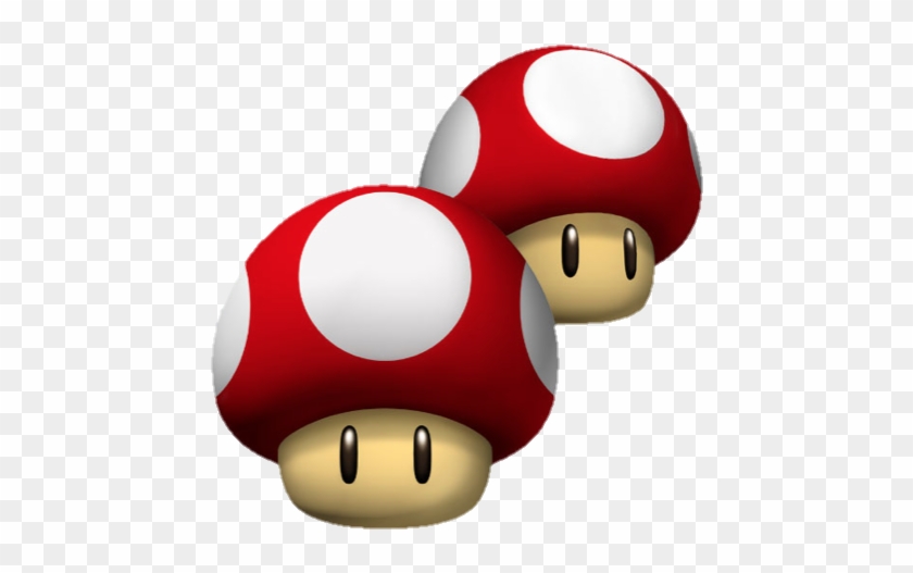 Double Mushroom - Mario And Luigi Mushrooms #877211