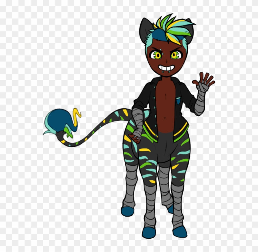 Zebra Dude By Pessimisticsharkie - Illustration #877736