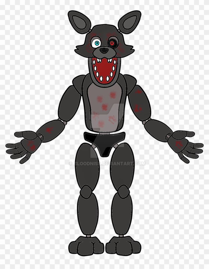 Wolfy The Timberwolf Fnaf Oc By Bloodniss - Wolfy In Fnaf #877775