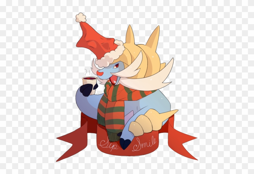 “ Have A Holiday Samurott Sip & Smile Available On - Cartoon #878154