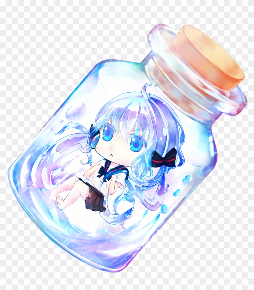 Miku Bottle By O-hikaku - Illustration #879037