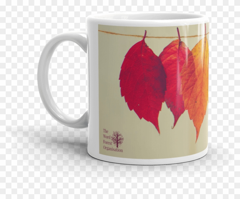 Colour Leaf Mug - Meghan And Harry Wedding Cartoons #879510